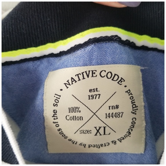 💥Mens XL Native Code T-Shirt. - Picture 4 of 4